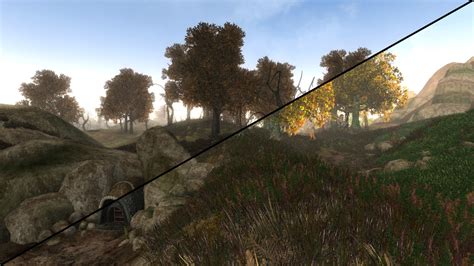 morrowind overhaul mod.
